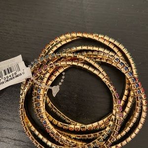 set of 7 bangle bracelets